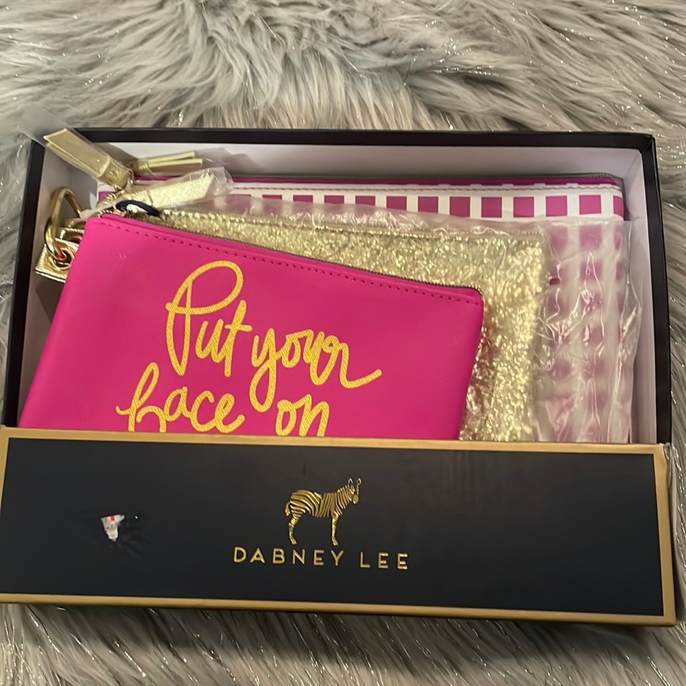 Dabney Lee make up pouch set